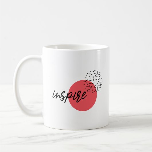 Mug Conception ludique, mignonne, moderne et simple d' (Gauche)