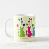 Mug Conception lunatique de chats de cadeaux (Gauche)