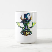 Mug Conception magique du dragon d'Halloween (Centre)