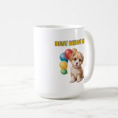 Mug Conception "Meilleur Copain de Toujours" de Chiot (Devant droit)