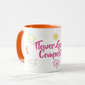 Mug Conception mignonne de la combinaison de galaxie f (Devant gauche)
