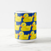 Mug Conception mignonne en caoutchouc jaune (Centre)
