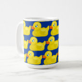 Mug Conception mignonne en caoutchouc jaune (Devant gauche)