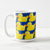 Mug Conception mignonne en caoutchouc jaune (Gauche)