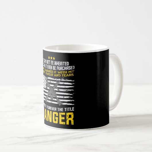 Mug Conception militaire des Rangers (Devant droit)