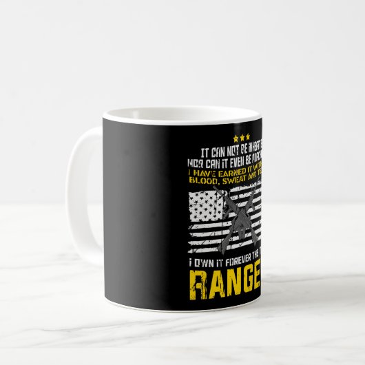 Mug Conception militaire des Rangers (Devant gauche)
