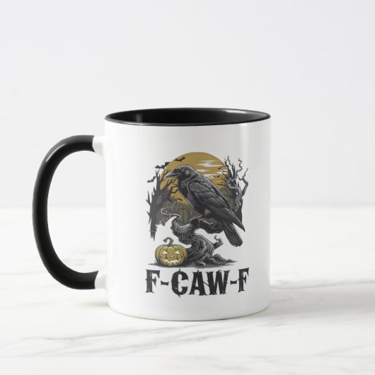 Mug Conception minimale classique F-Caw-F (Gauche)