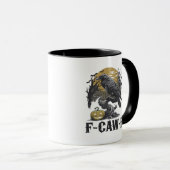Mug Conception minimale classique F-Caw-F (Devant droit)