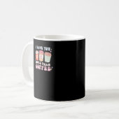 Mug Conception minimale de Je t'aime plus  (Devant gauche)
