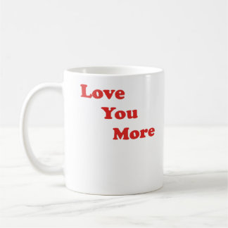 Mug Conception minimale de Love You More