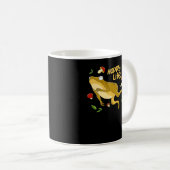 Mug Conception minimale essentielle de grenouille heur (Devant droit)