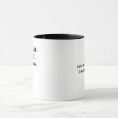 Mug Conception minimale sincère Je t'aime (Centre)