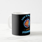 MUG CONCEPTION MODERNE POUR PÊCHEURS (Devant gauche)