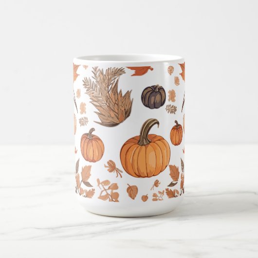 Mug Conception motif d'automne (Centre)