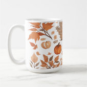 Mug Conception motif d'automne (Gauche)