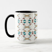 Mug Conception Motif du triangle oblique du sud-ouest (Gauche)