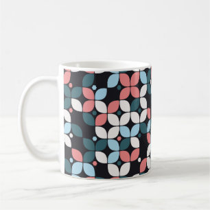 Mug conception motif géométrique transparente, texture