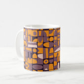 Mug Conception motif transparente avec bracelet géomét (Devant gauche)