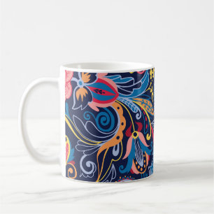 Mug Conception Motif vintage Paisley sans faille