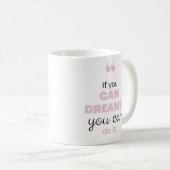 Mug Conception motivationnelle des citation moderne (Devant droit)