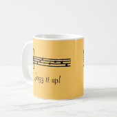 Mug Conception Musicale Jazz it Up (Devant gauche)