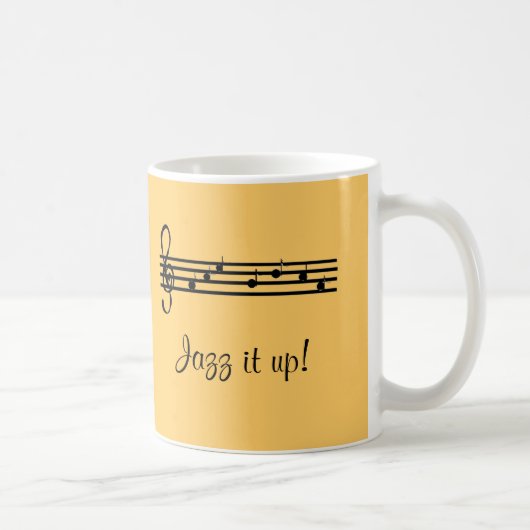 Mug Conception Musicale Jazz it Up (Droite)
