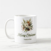 Mug Conception neutre terreuse classique nom personnal (Gauche)