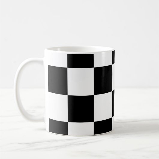 Mug Conception Noir et Blanc  (Gauche)