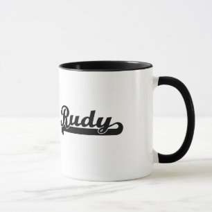 Mug Conception nommée classique de Rudy rétro