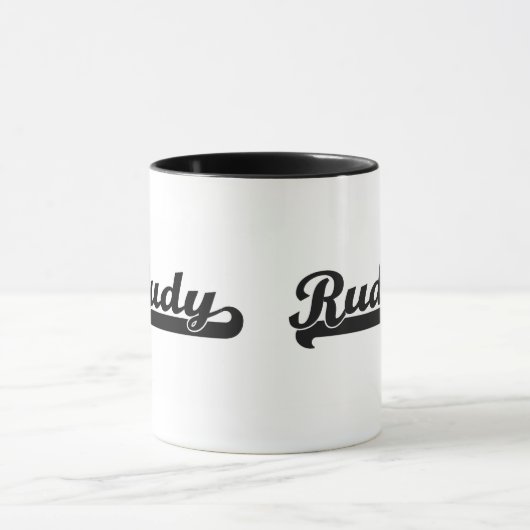 Mug Conception nommée classique de Rudy rétro (Centre)
