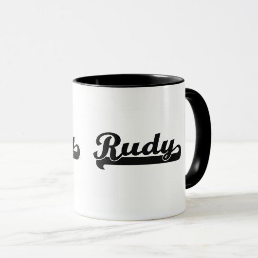 Mug Conception nommée classique de Rudy rétro (Devant droit)
