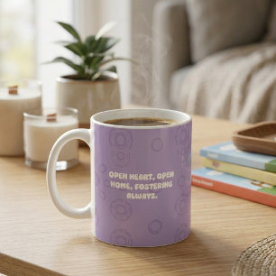 Mug Conception Open Heart Open Home Fostérariat Toujou