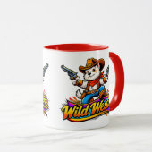Mug Conception Originale Chien Cow-Boy Westie Mignon (Devant droit)