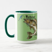 Mug Conception originale de guerrier de brochets (Gauche)