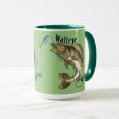 Mug Conception originale de guerrier de brochets (Devant droit)