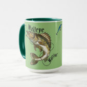 Mug Conception originale de guerrier de brochets (Devant gauche)