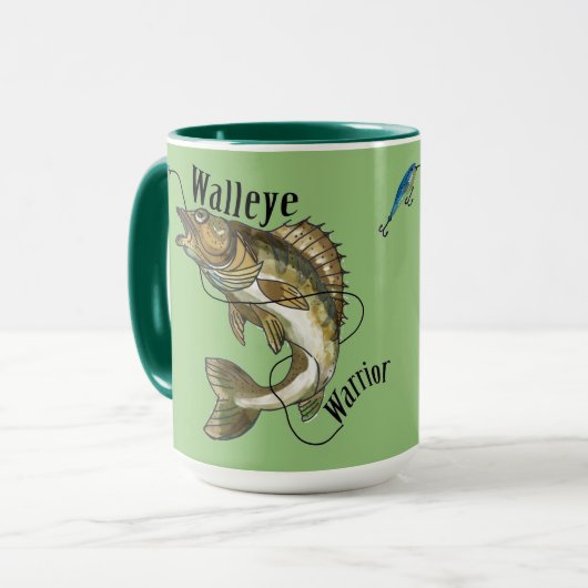 Mug Conception originale de guerrier de brochets (Devant gauche)