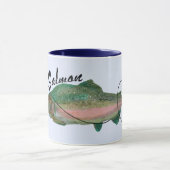 Mug Conception originale de tueur saumoné rose (Centre)