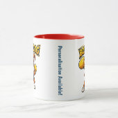 Mug Conception Originale Drôle de Boxe Boxeur Chien (Centre)