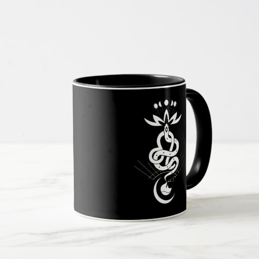 Mug Conception originale pour 2025 Snake, Lion (Devant droit)
