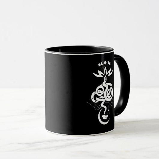 Mug Conception originale pour l'impression Snake 2025, (Devant droit)