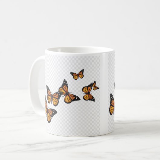 Mug Conception papillon (Devant gauche)