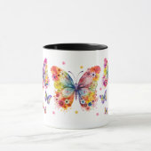 Mug Conception Papillon Coloré (Centre)
