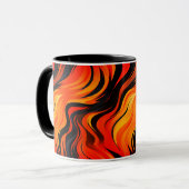 Mug Conception par bandes d'art (Devant gauche)