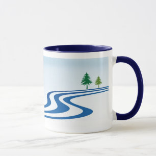 Mug Conception paresseuse de rivière
