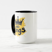 Mug Conception Pas de rois - Le pouvoir au peuple (Devant gauche)