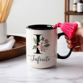 Mug Conception personnalisée de la coupe de lettres