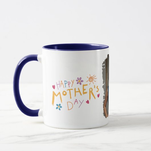 Mug Conception personnalisée de la fête des mères (Gauche)