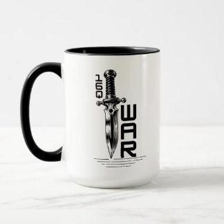 Mug Conception personnalisée de l'épée de guerre japon
