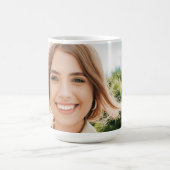 Mug Conception personnalisée du texte photo (Centre)